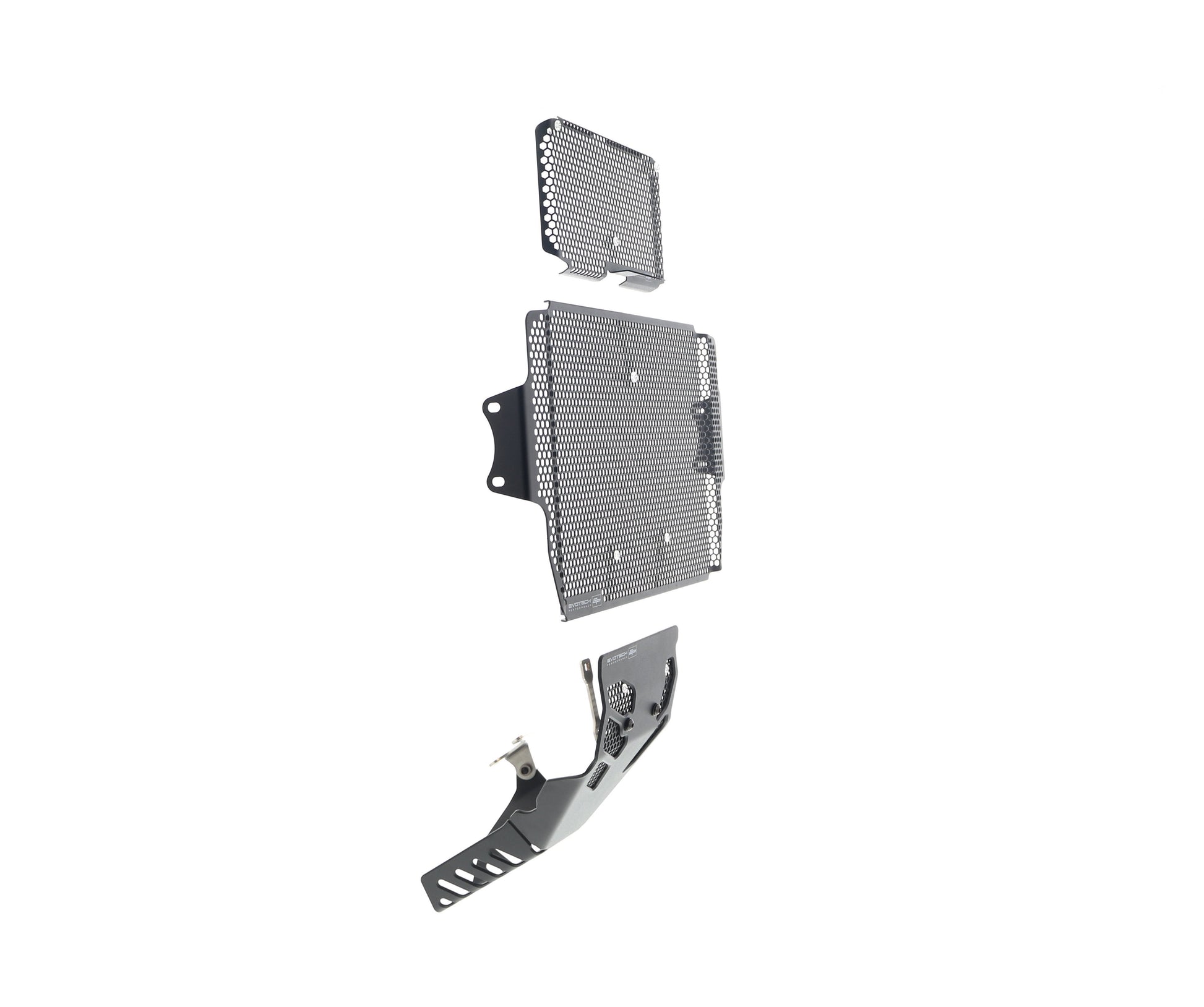 Evotech Ducati Multistrada 1200 Radiatorcover Oliekoelercover en Motorblok Beschermer Set 2015 - 2017