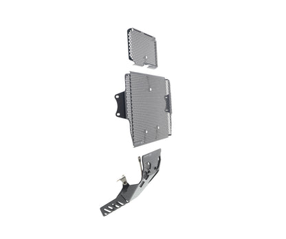 Evotech Ducati Multistrada 1200 Radiatorcover Oliekoelercover en Motorblok Beschermer Set 2015 - 2017