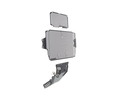 Evotech Ducati Multistrada 1200 Radiatorcover Oliekoelercover en Motorblok Beschermer Set 2015 - 2017