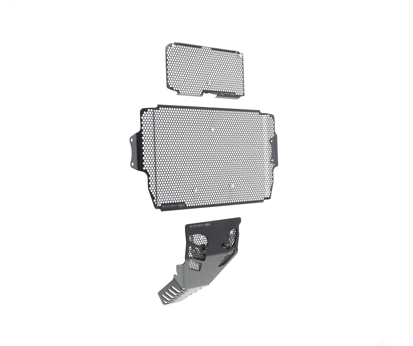 Evotech Ducati Multistrada 1200 Radiatorcover Oliekoelercover en Motorblok Beschermer Set 2015 - 2017