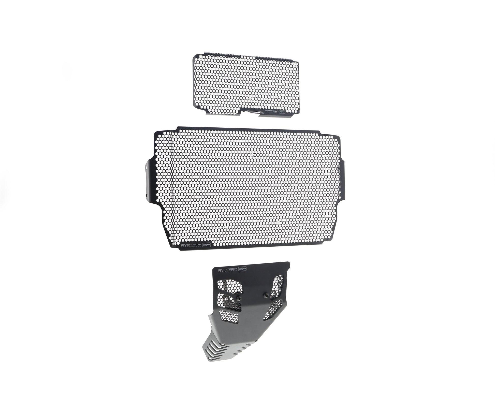 Evotech Ducati Multistrada 1200 Radiatorcover Oliekoelercover en Motorblok Beschermer Set 2015 - 2017