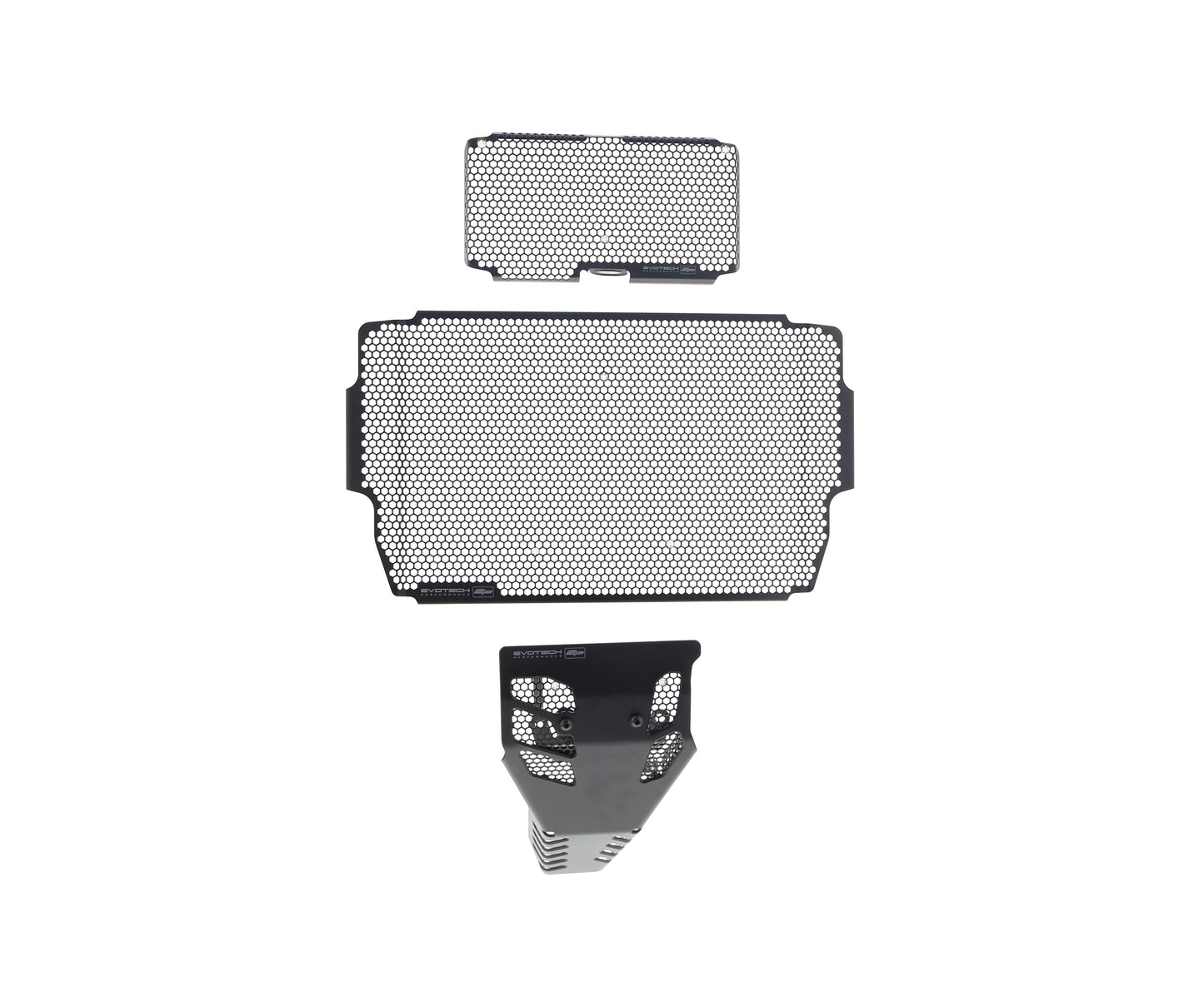 Evotech Ducati Multistrada 1200 Radiatorcover Oliekoelercover en Motorblok Beschermer Set 2015 - 2017