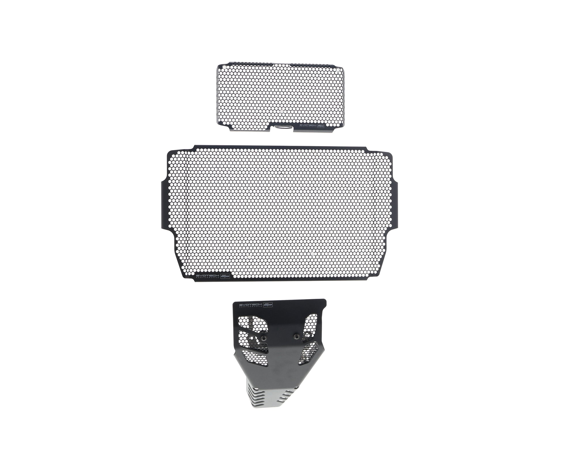 Evotech Ducati Multistrada 1200 Radiatorcover Oliekoelercover en Motorblok Beschermer Set 2015 - 2017