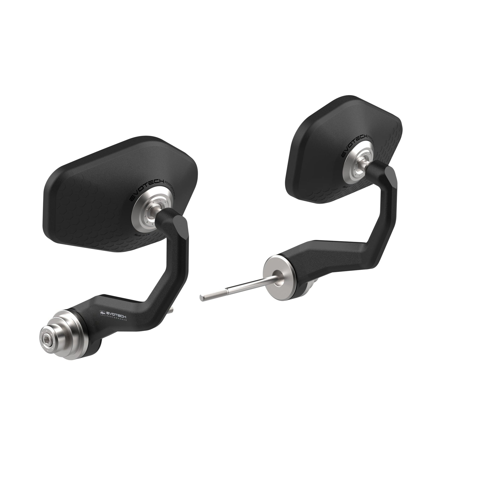 Bar-End Spiegels (Sport) Evotech Handguard - Ducati DesertX (2022+)
