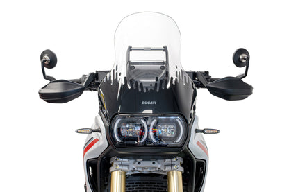 Bar-End Spiegels (Retro) Evotech Handguard - Ducati DesertX V2 (2026+)