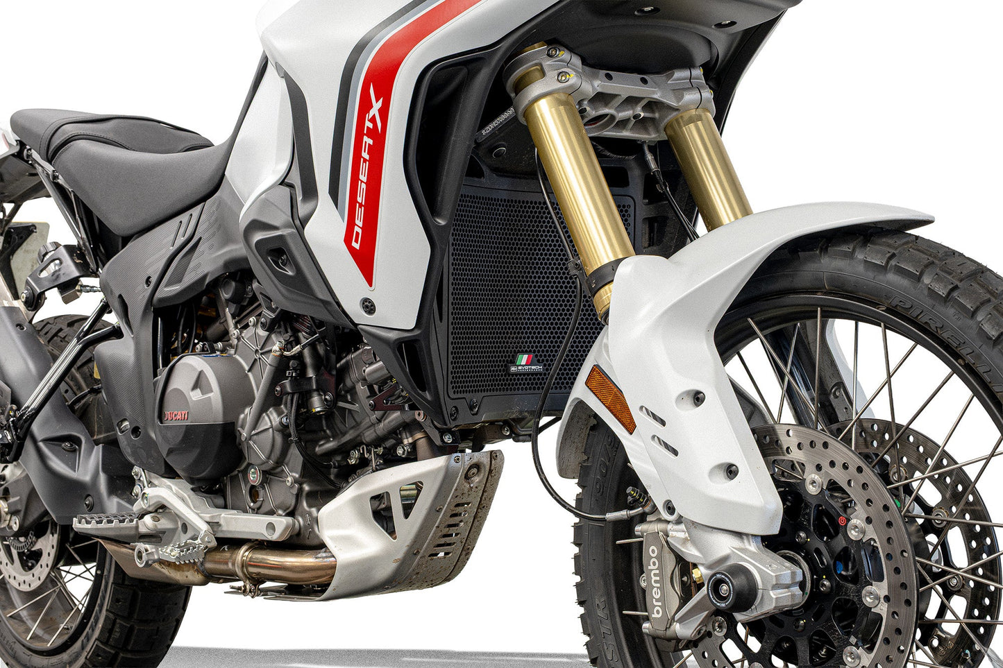 Radiatorcover Evotech - Ducati DesertX V2 (2026+)
