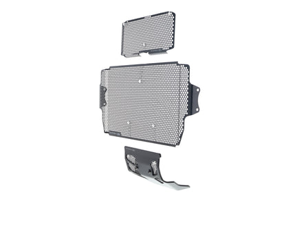 Evotech Ducati Multistrada 1200 Enduro Radiator & Oil And Motorblok Beschermer Set 2016 - 2018