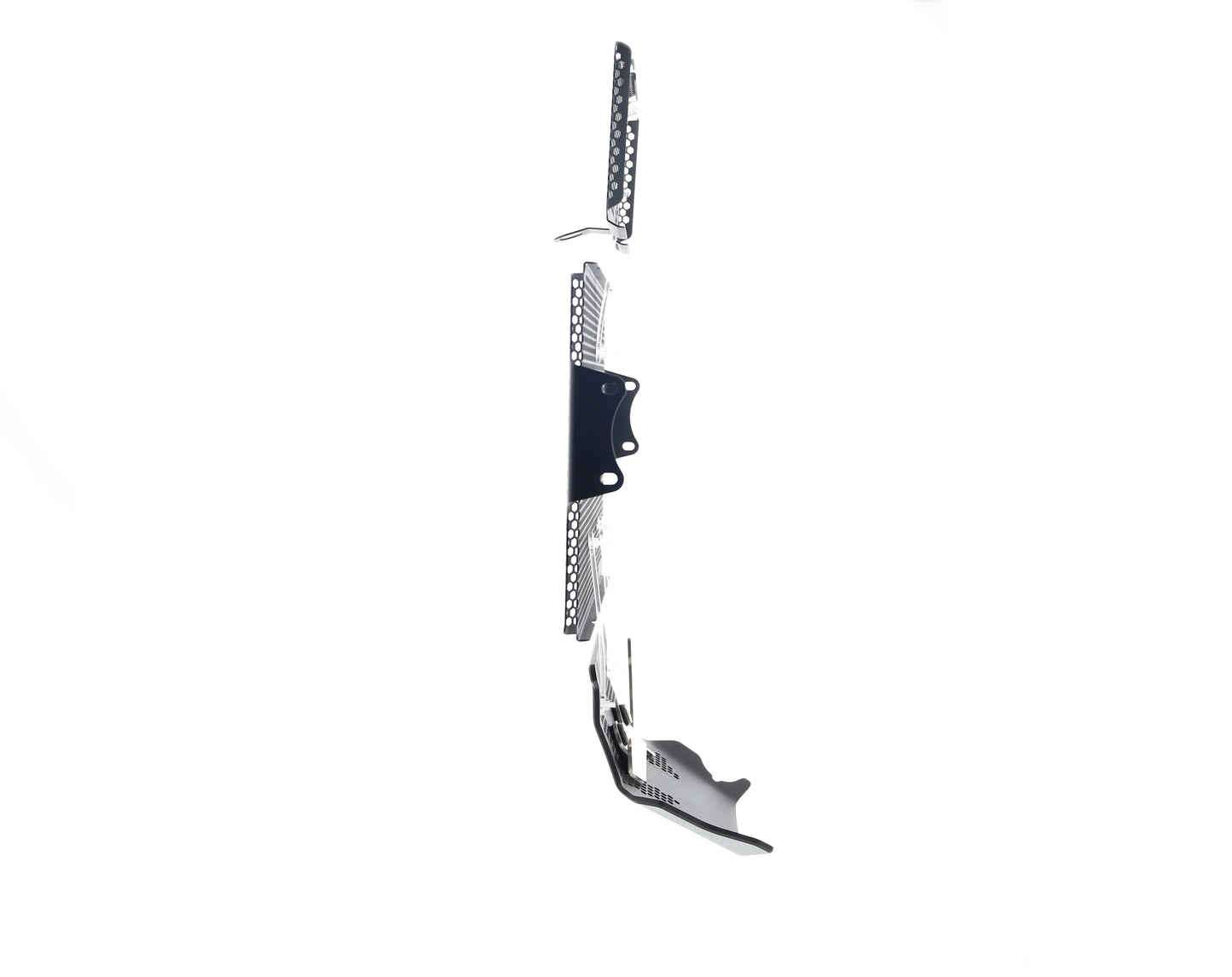 Evotech Ducati Multistrada 1200 Enduro Radiator & Oil And Motorblok Beschermer Set 2016 - 2018