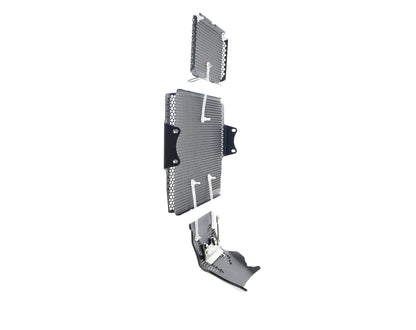 Evotech Ducati Multistrada 1260 Enduro Radiatorcover Oliekoelercover en Motorblok Beschermer Set (2019 - 2021)