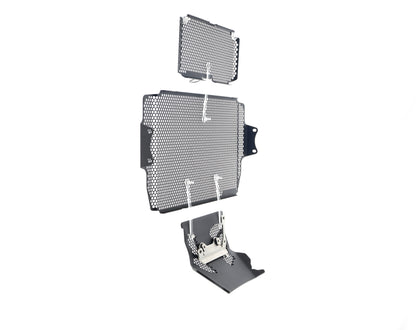 Evotech Ducati Multistrada 1200 Enduro Pro Radiator & Oil And Motorblok Beschermer Set 2017 - 2018