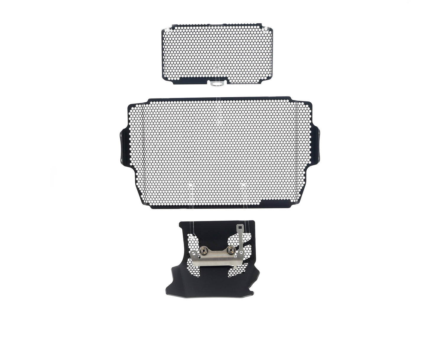 Evotech Ducati Multistrada 1200 Enduro Radiator & Oil And Motorblok Beschermer Set 2016 - 2018
