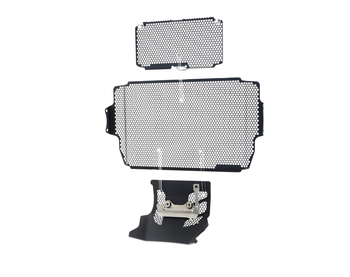 Evotech Ducati Multistrada 1200 Enduro Radiator & Oil And Motorblok Beschermer Set 2016 - 2018