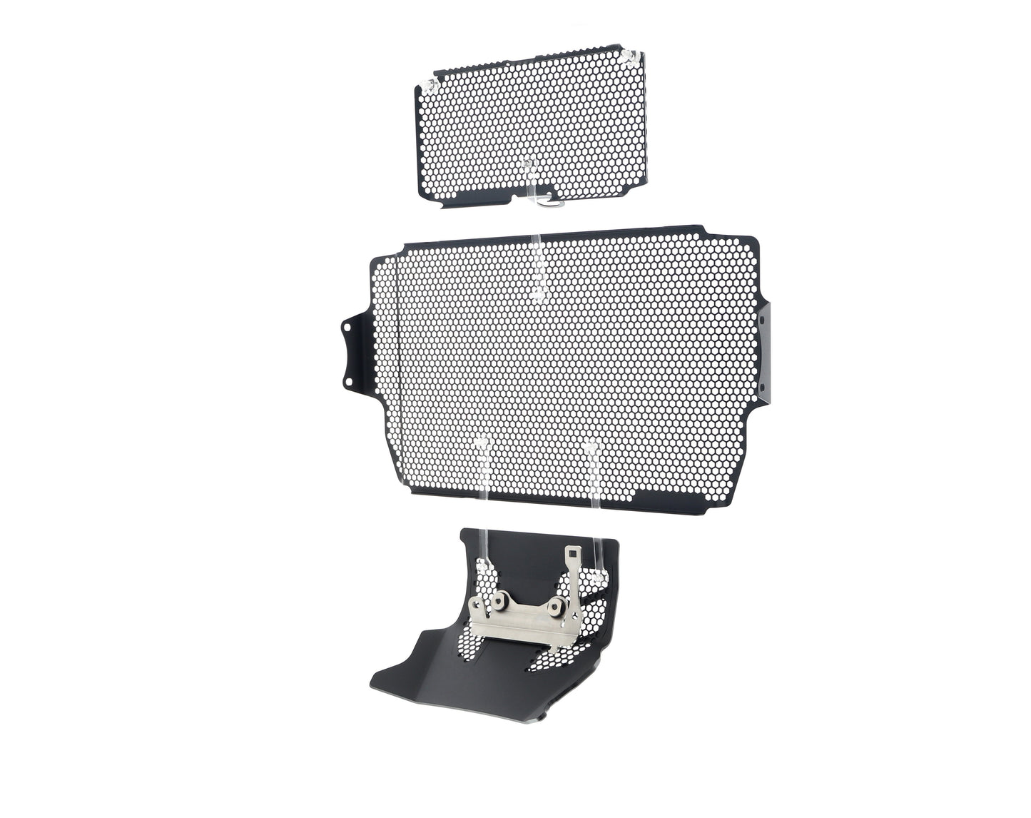 Evotech Ducati Multistrada 1200 Enduro Radiator & Oil And Motorblok Beschermer Set 2016 - 2018