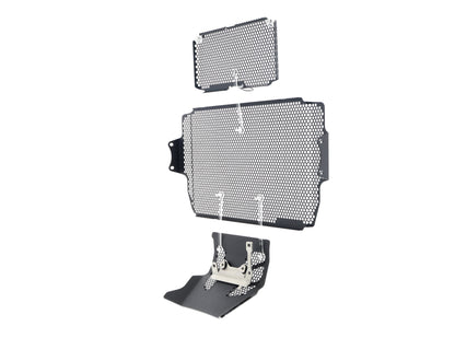 Evotech Ducati Multistrada 1200 Enduro Radiator & Oil And Motorblok Beschermer Set 2016 - 2018