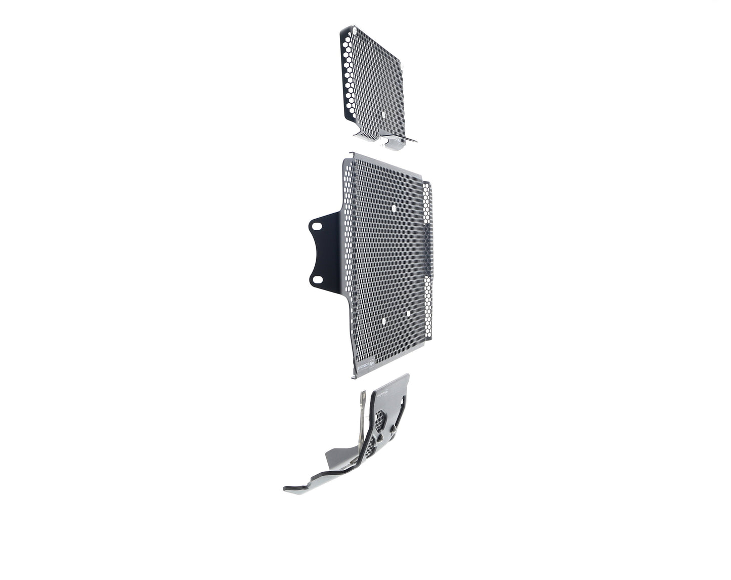 Evotech Ducati Multistrada 1260 Enduro Radiatorcover Oliekoelercover en Motorblok Beschermer Set (2019 - 2021)