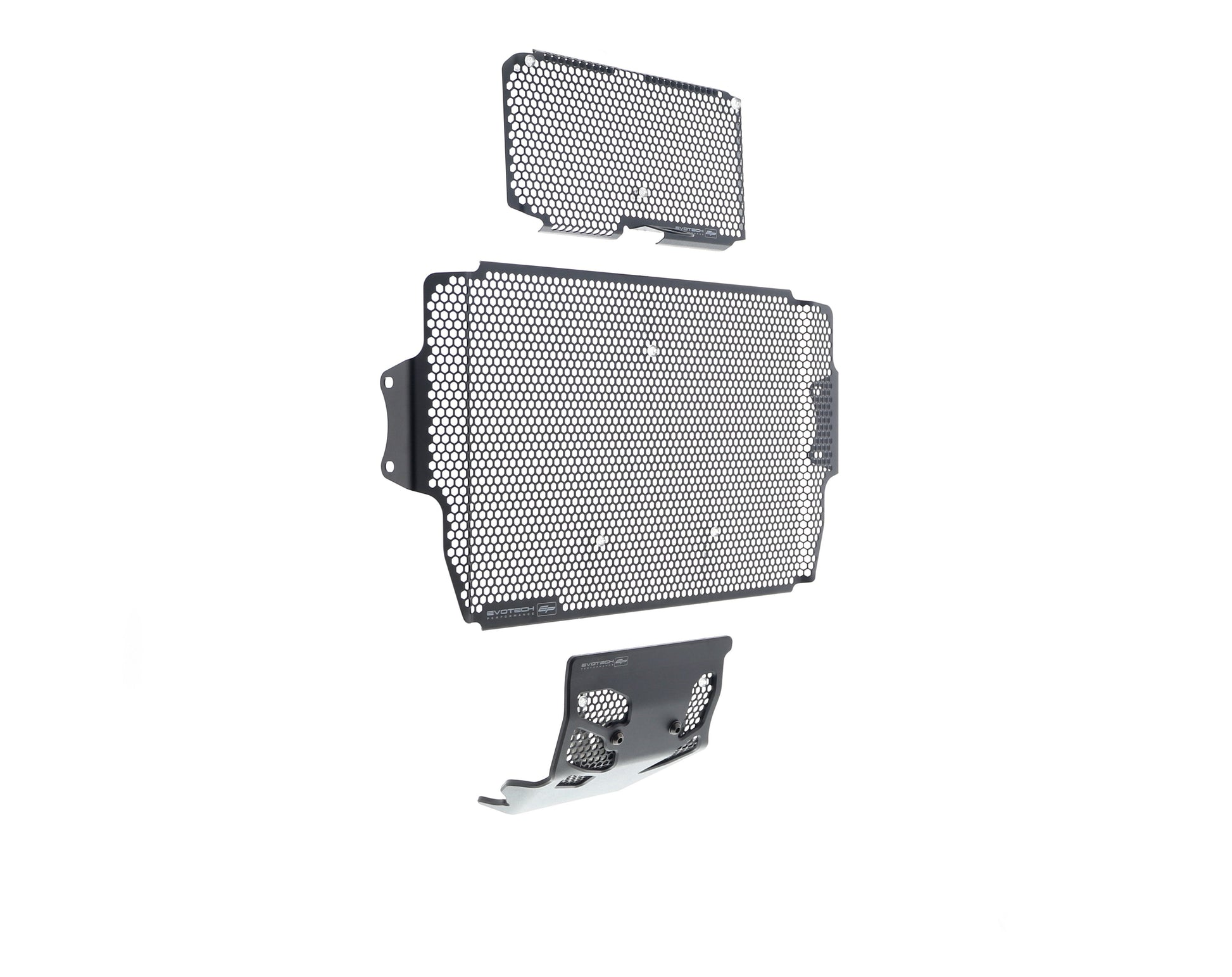 Evotech Ducati Multistrada 1260 Enduro Radiatorcover Oliekoelercover en Motorblok Beschermer Set (2019 - 2021)
