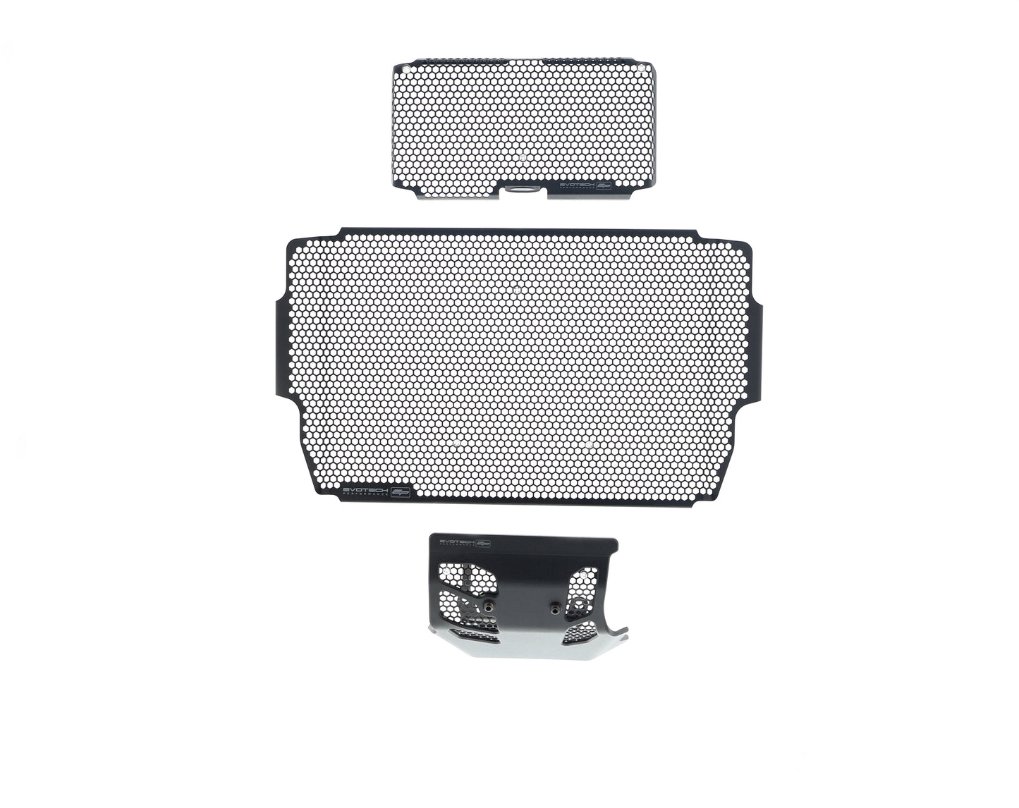 Evotech Ducati Multistrada 1260 Enduro Radiatorcover Oliekoelercover en Motorblok Beschermer Set (2019 - 2021)