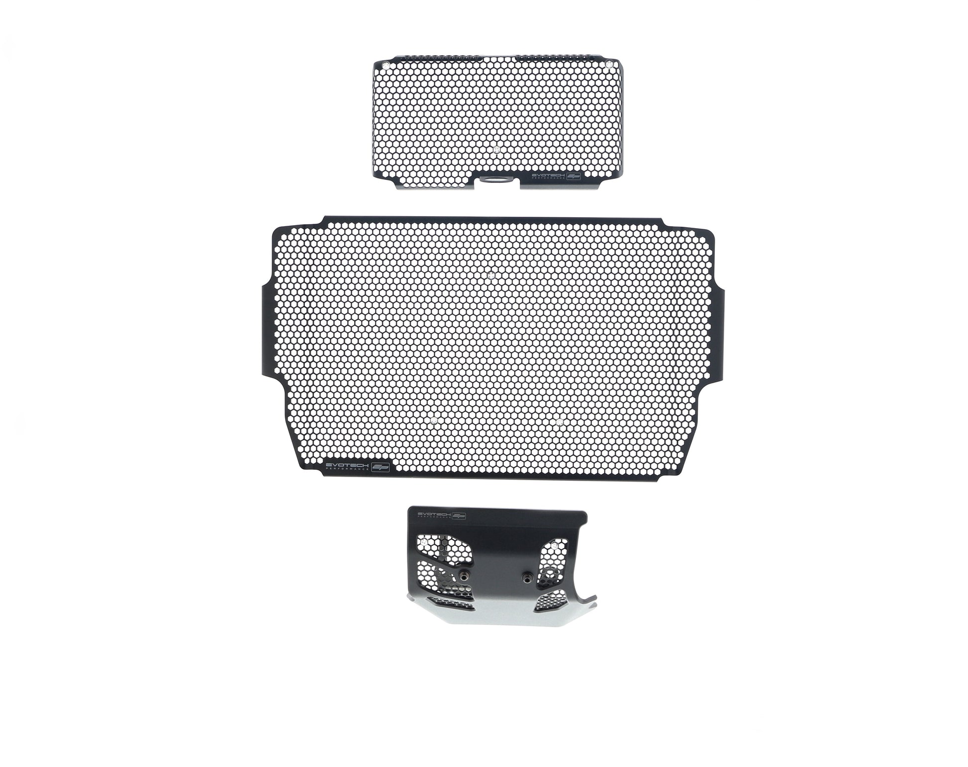 Evotech Ducati Multistrada 1260 Enduro Radiatorcover Oliekoelercover en Motorblok Beschermer Set (2019 - 2021)
