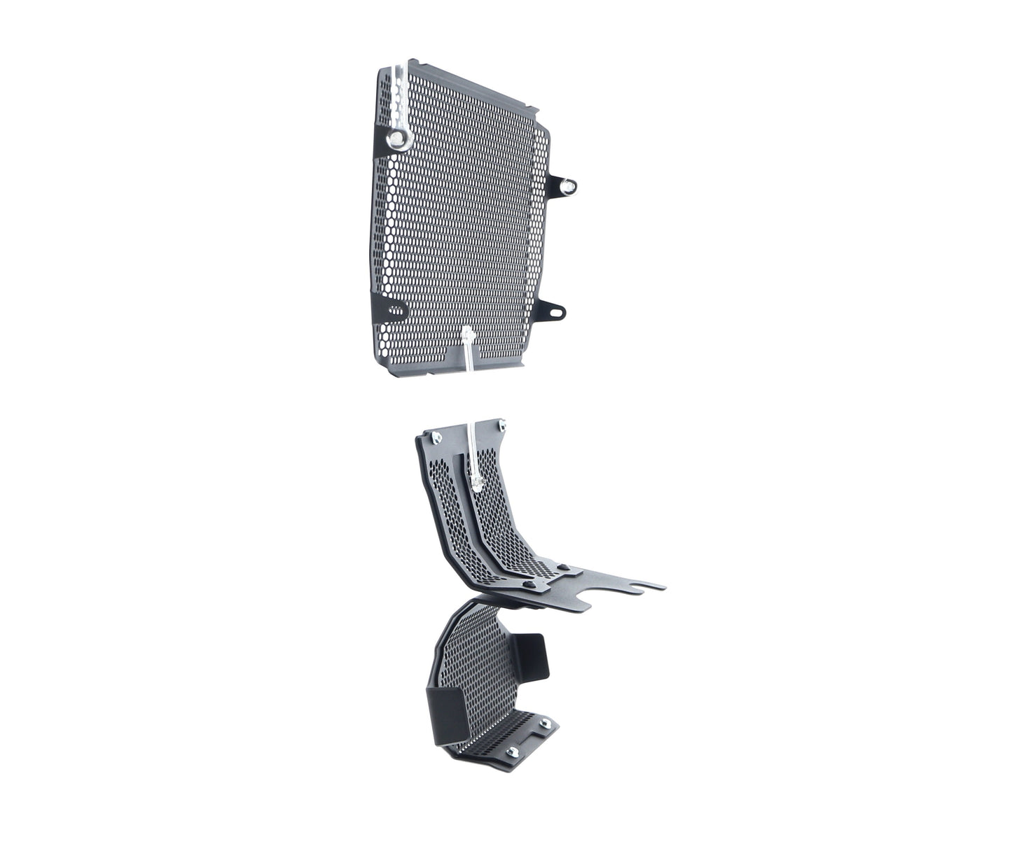 Evotech Ducati Hyperstrada 939 Radiator & Engine en Oliekoeler Covers Set 2016 - 2018