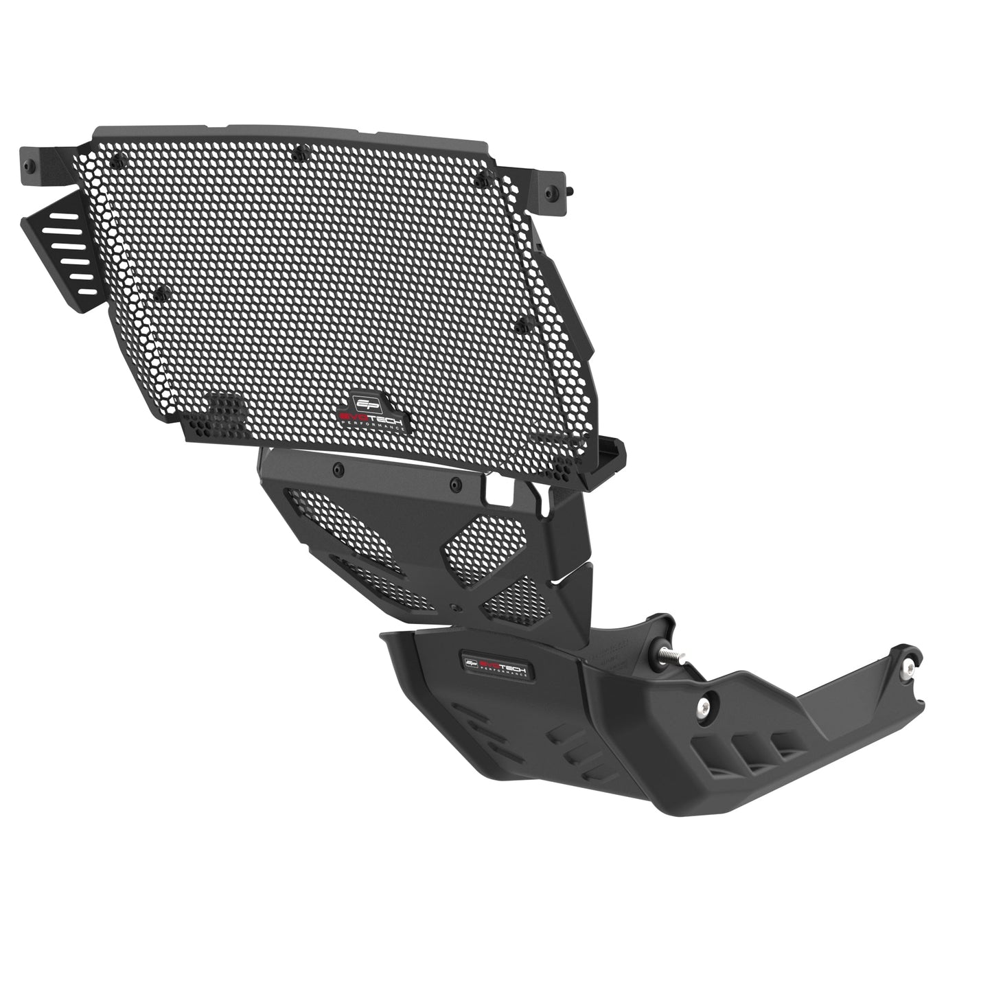 Evotech Radiator & Engine And Carter- en onderste motorblokbeschermer Set - Ducati Hypermotard 698 Mono RVE (2024+)