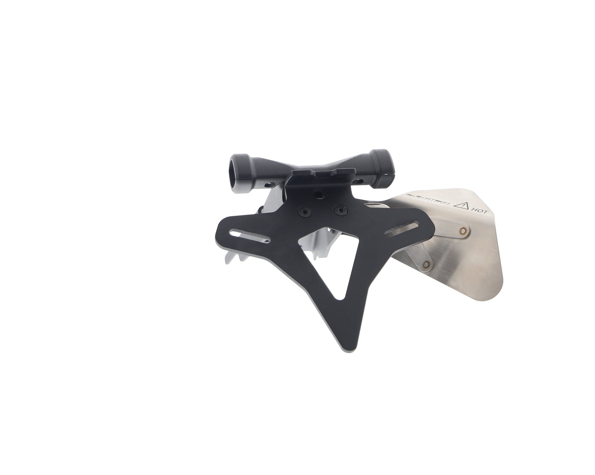 Evotech Ducati Hypermotard 950 Kentekenplaathouder (2019-2025) (Termignoni Single Race Exhaust Compatible)
