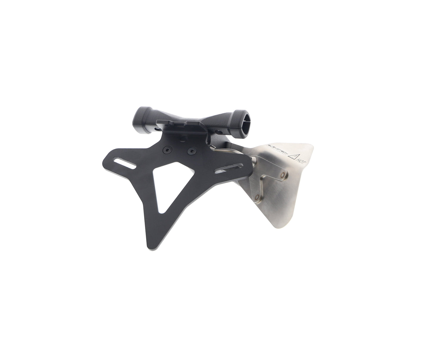 Evotech Ducati Hypermotard 950 Kentekenplaathouder (2019-2025) (Termignoni Single Race Exhaust Compatible)