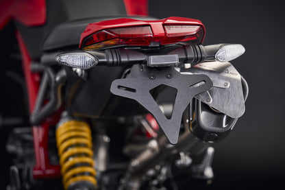 Evotech Ducati Hypermotard 950 SP Kentekenplaathouder (2019-2025) (Termignoni Single Race Exhaust Compatible)