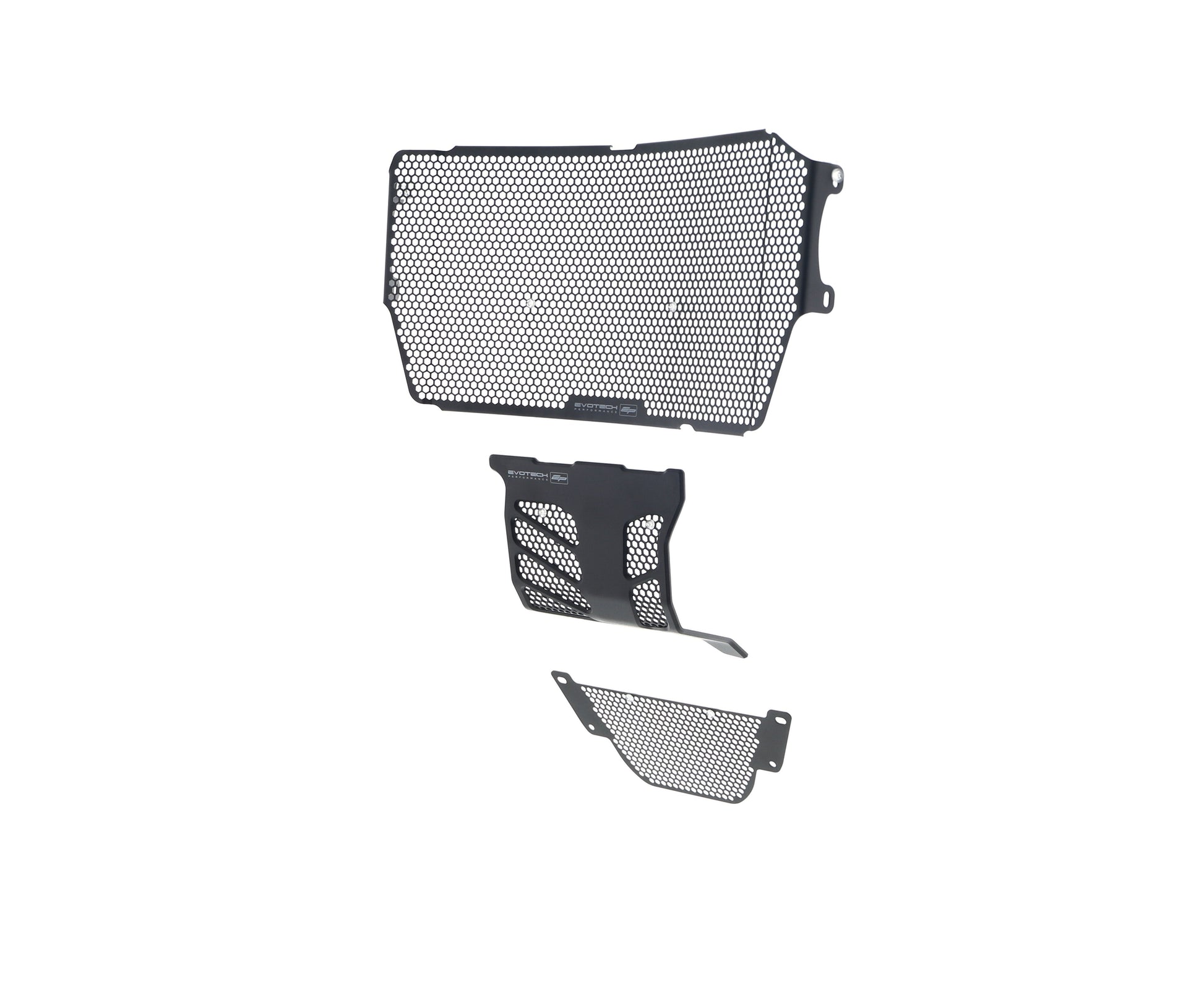 Evotech Ducati Monster 1200 R Radiator Oil Cooler and Motorblok Beschermer set 2016 - 2019