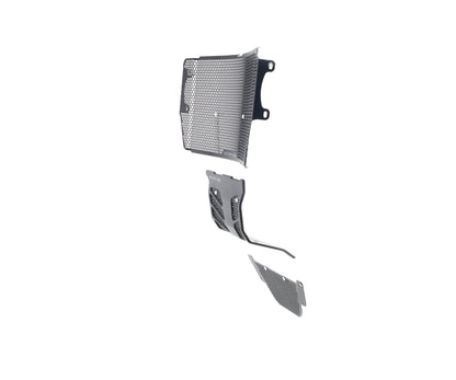 Evotech Ducati Monster 1200 Radiator Oil Cooler and Motorblok Beschermer set 2013 - 2016
