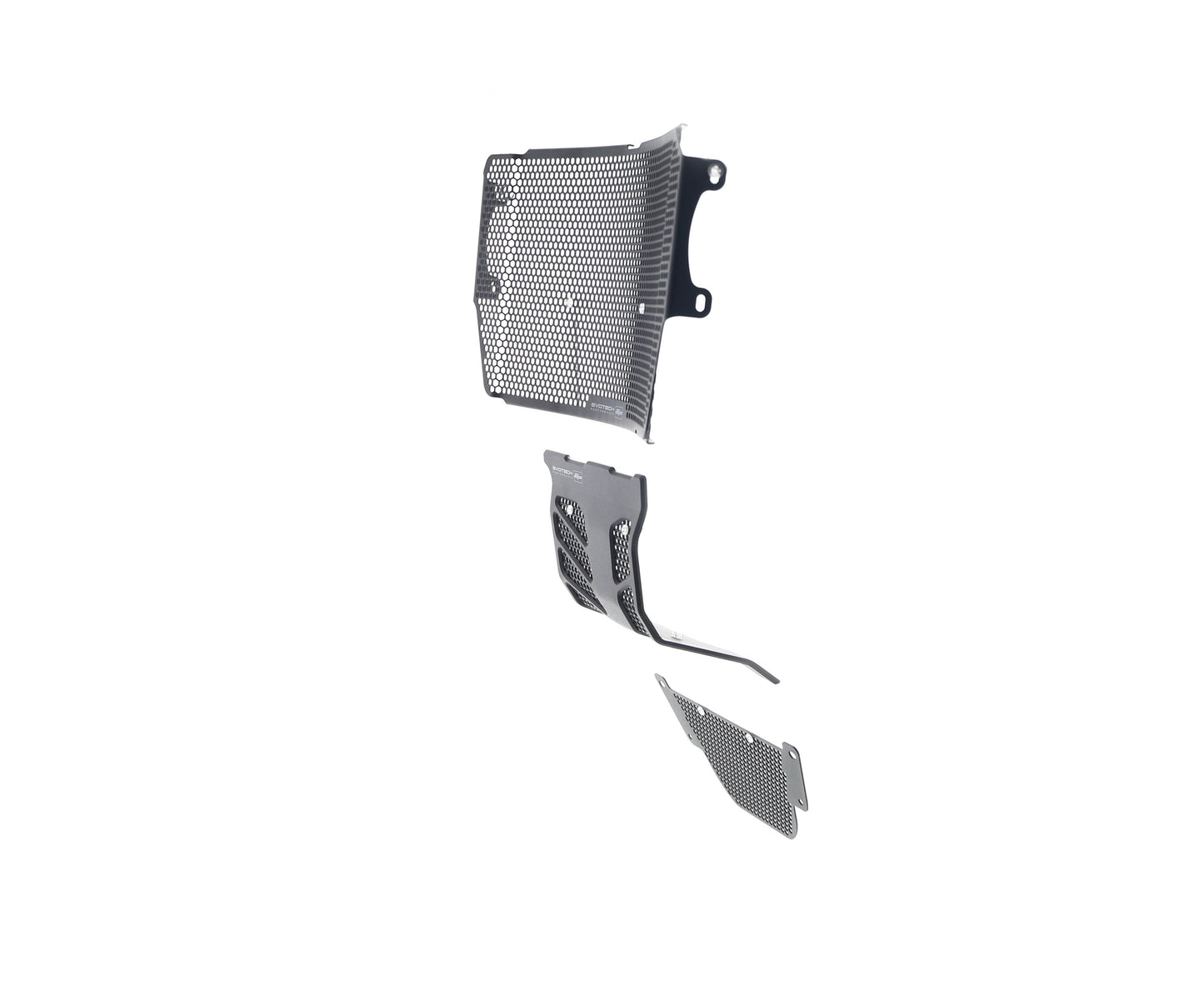 Evotech Ducati Monster 1200 R Radiator Oil Cooler and Motorblok Beschermer set 2016 - 2019
