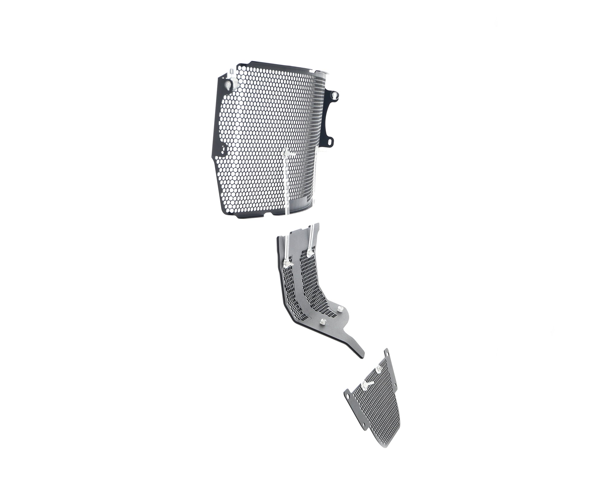 Evotech Ducati Monster 1200 Radiator Oil Cooler and Motorblok Beschermer set 2013 - 2016