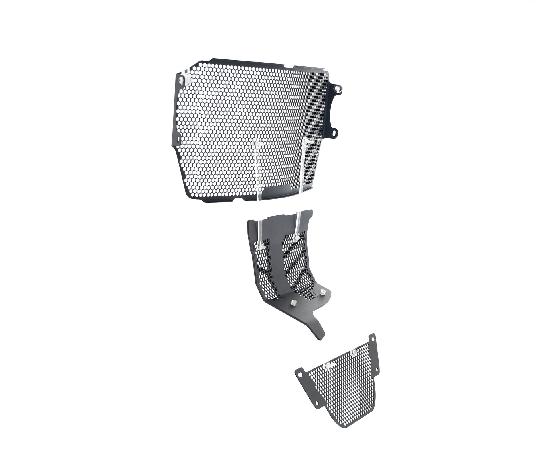 Evotech Ducati Monster 1200 Radiator Oil Cooler and Motorblok Beschermer set 2013 - 2016