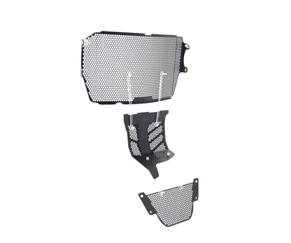 Evotech Ducati Monster 1200 R Radiator Oil Cooler and Motorblok Beschermer set 2016 - 2019