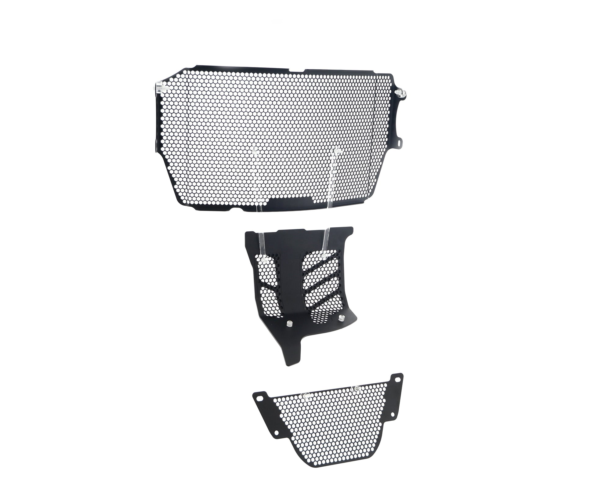 Evotech Ducati Monster 1200 R Radiator Oil Cooler and Motorblok Beschermer set 2016 - 2019