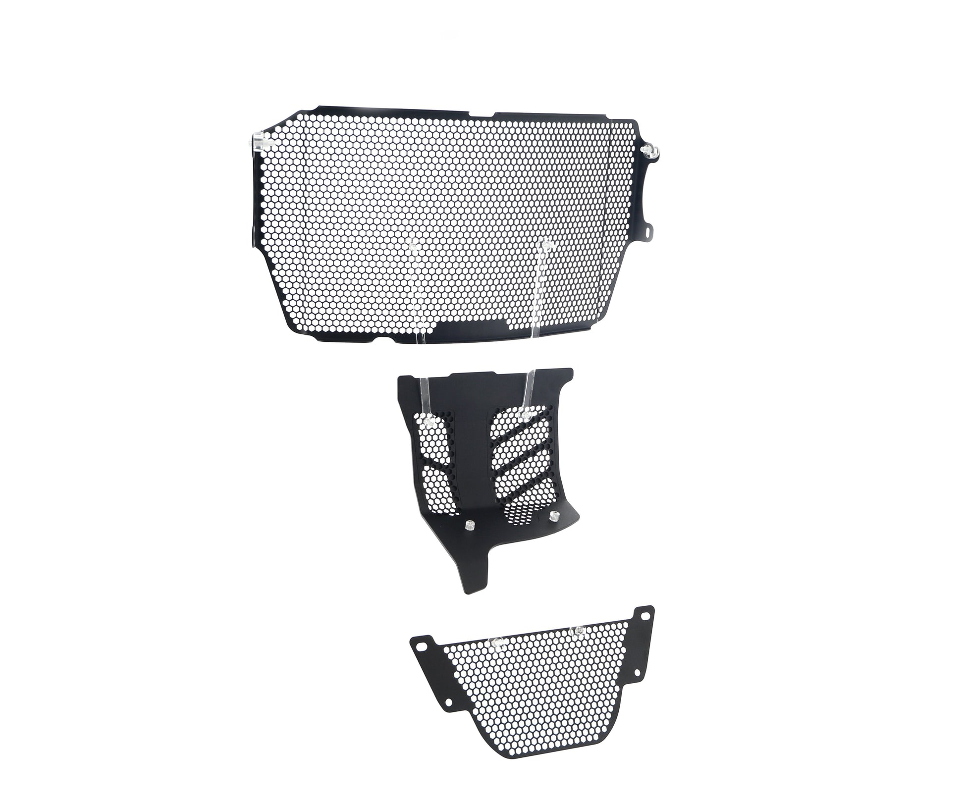 Evotech Ducati Monster 1200 Radiator Oil Cooler and Motorblok Beschermer set (2017 - 2021)