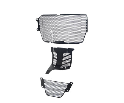 Evotech Ducati Monster 1200 Radiator Oil Cooler and Motorblok Beschermer set 2013 - 2016