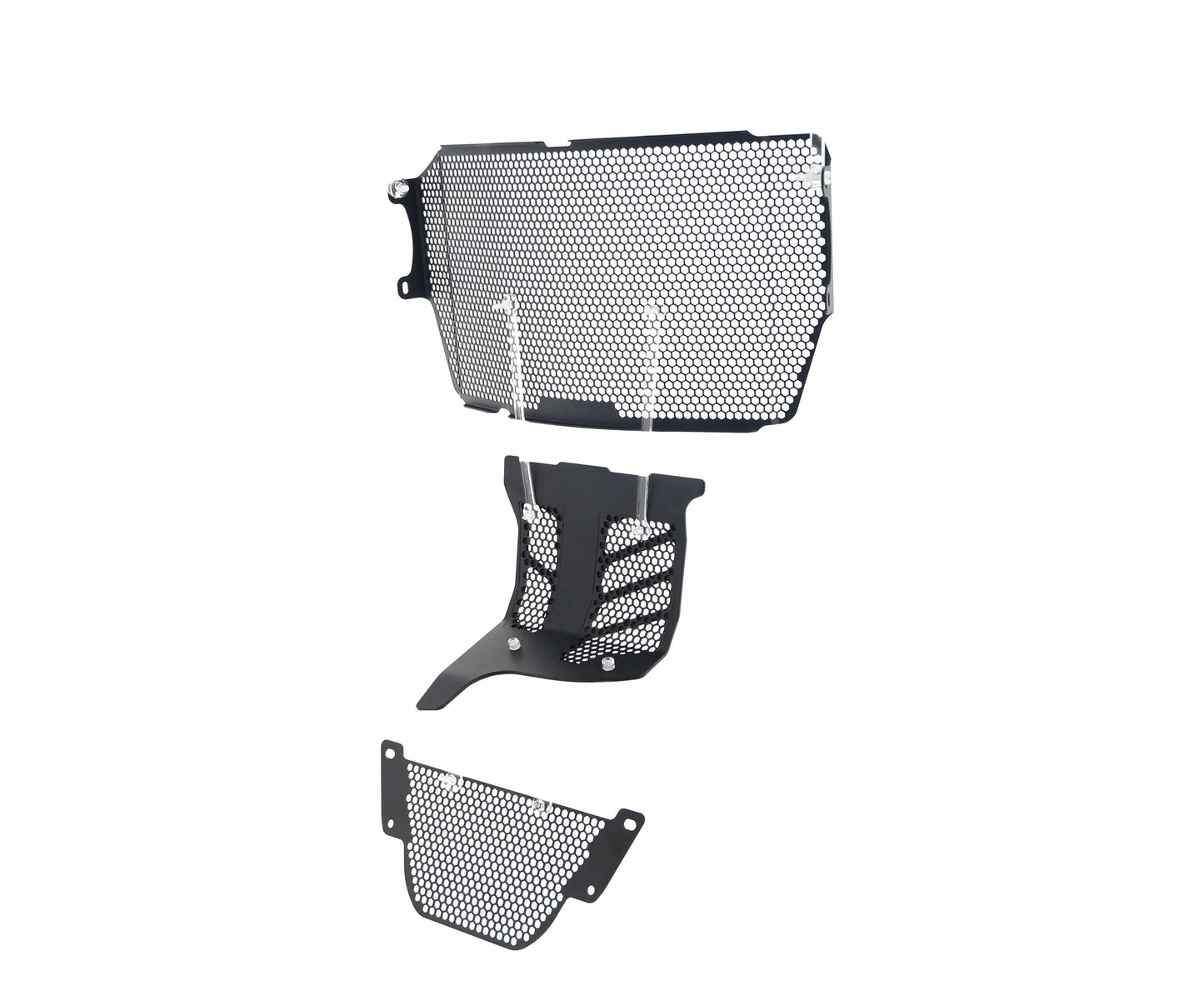 Evotech Ducati Monster 1200 Radiator Oil Cooler and Motorblok Beschermer set 2013 - 2016