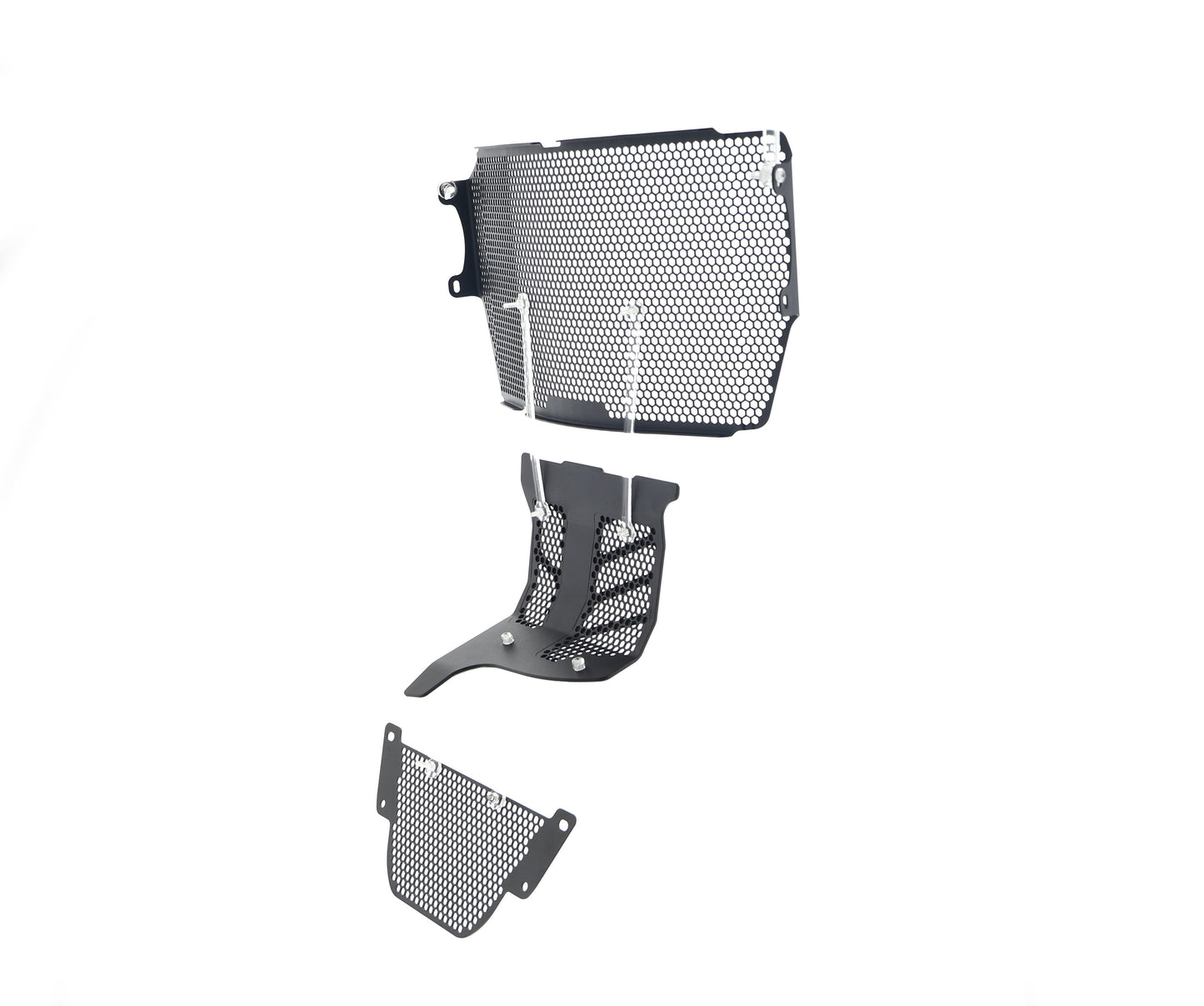 Evotech Ducati Monster 1200 Radiator Oil Cooler and Motorblok Beschermer set 2013 - 2016