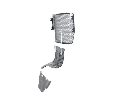 Evotech Ducati Monster 1200 R Radiator Oil Cooler and Motorblok Beschermer set 2016 - 2019