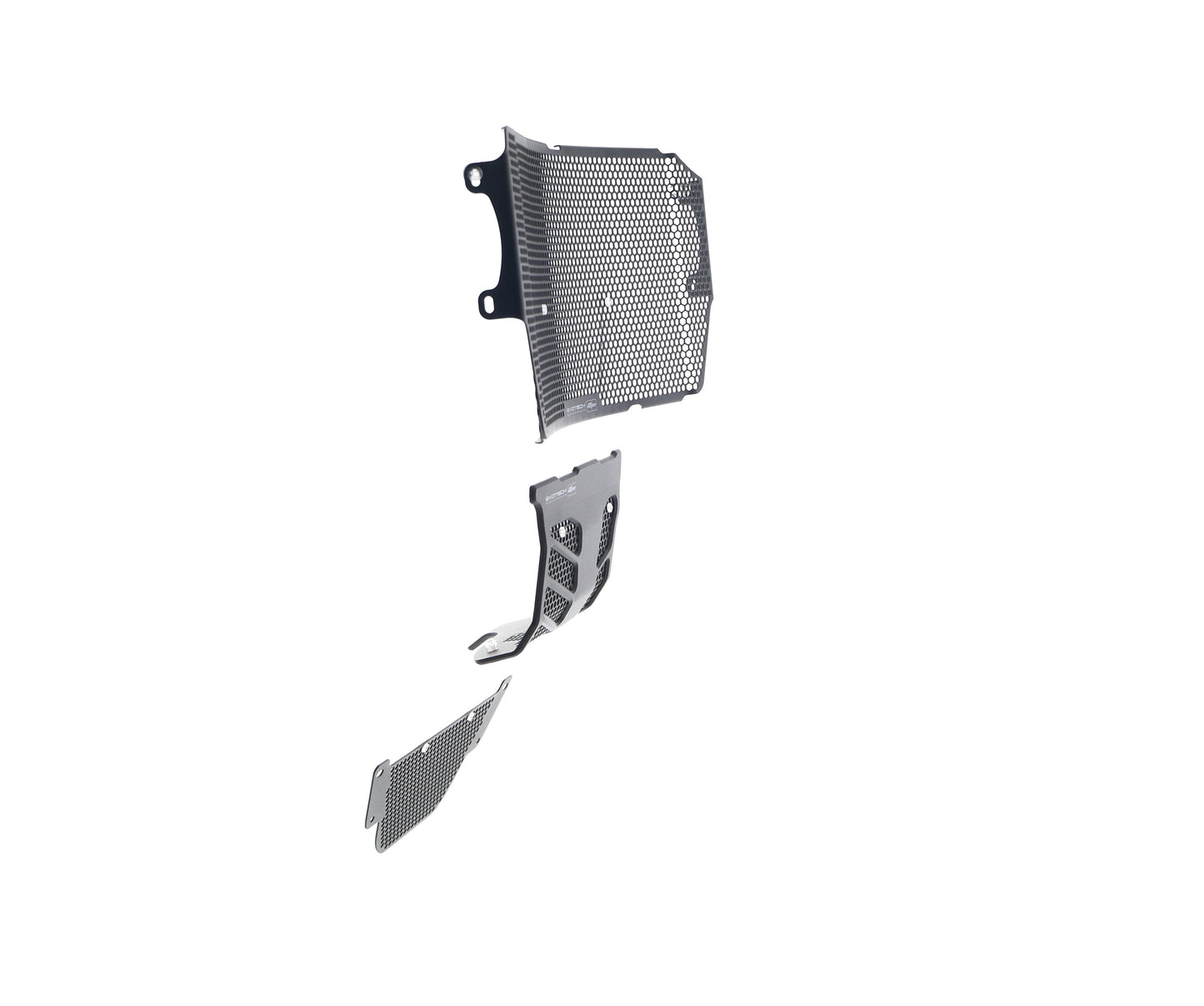 Evotech Ducati Monster 1200 Radiator Oil Cooler and Motorblok Beschermer set (2017 - 2021)
