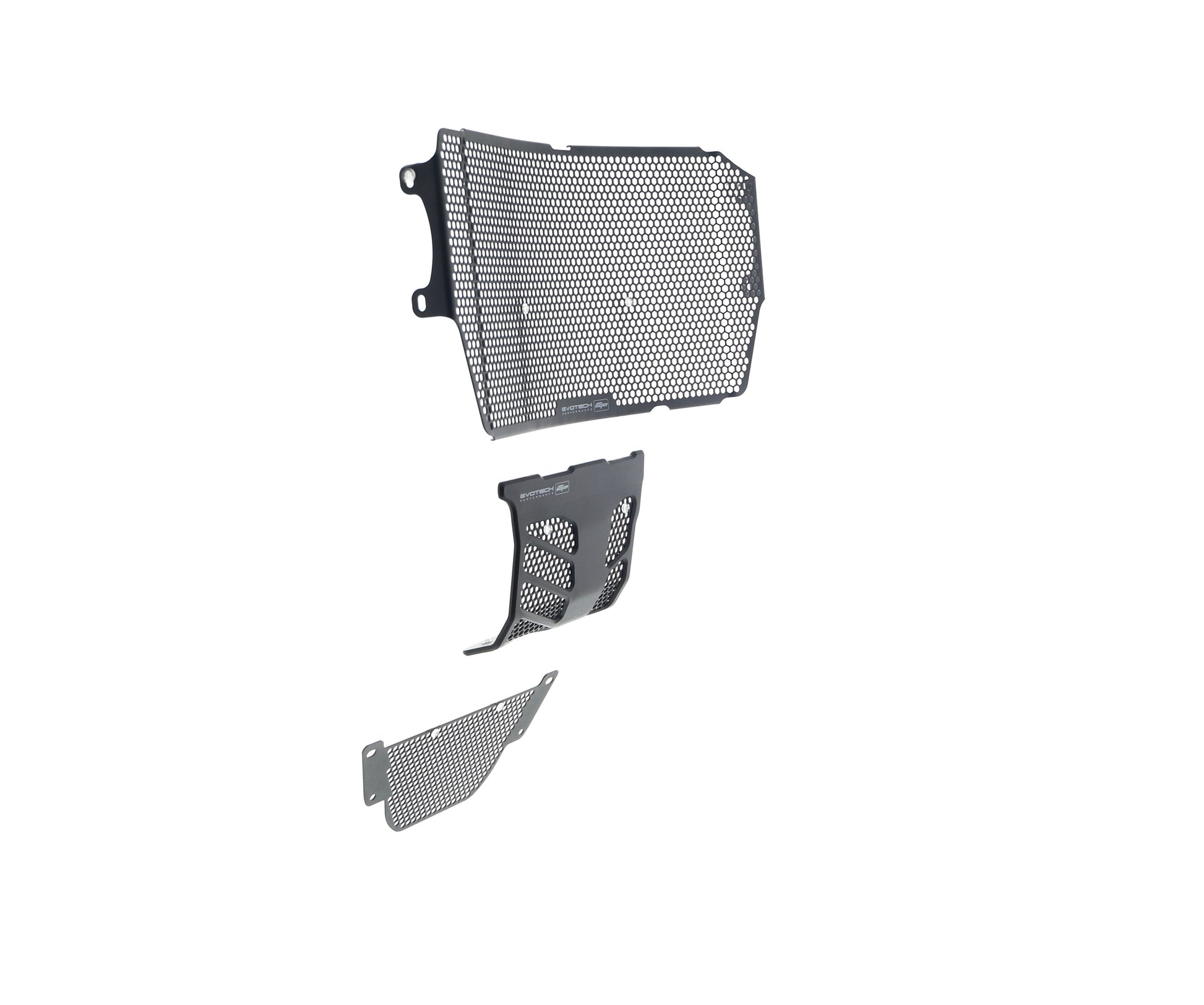 Evotech Ducati Monster 1200 R Radiator Oil Cooler and Motorblok Beschermer set 2016 - 2019