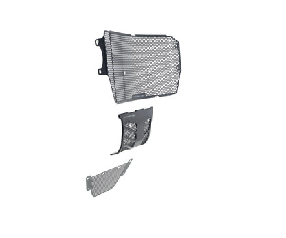 Evotech Ducati Monster 1200 R Radiator Oil Cooler and Motorblok Beschermer set 2016 - 2019