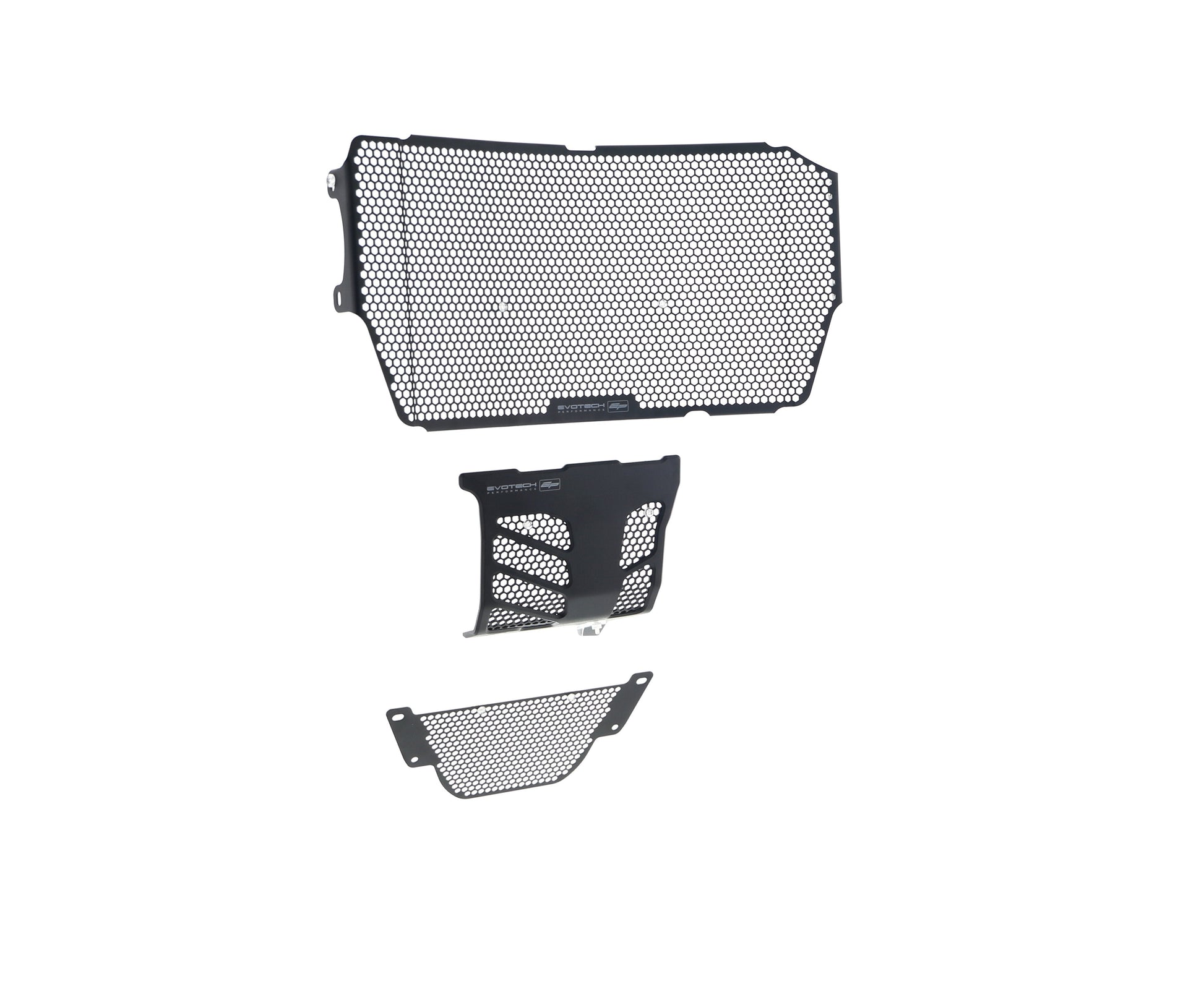 Evotech Ducati Monster 1200 Radiator Oil Cooler and Motorblok Beschermer set 2013 - 2016