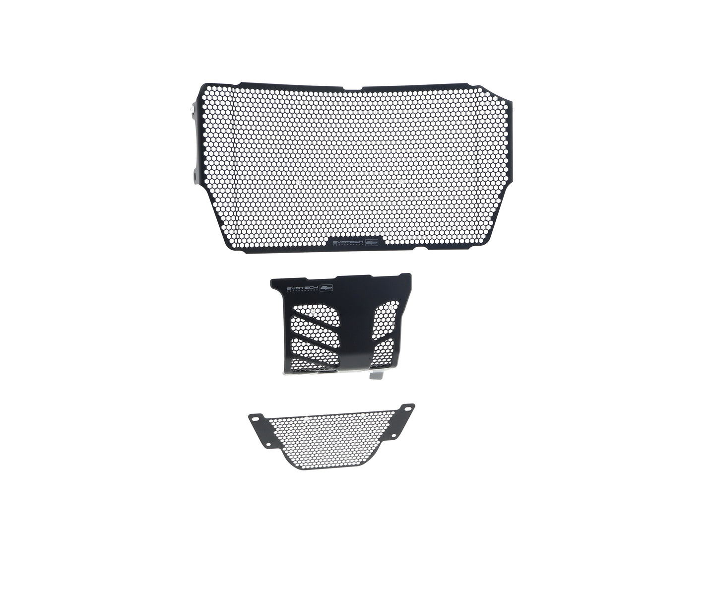 Evotech Ducati Monster 1200 Radiator Oil Cooler and Motorblok Beschermer set 2013 - 2016