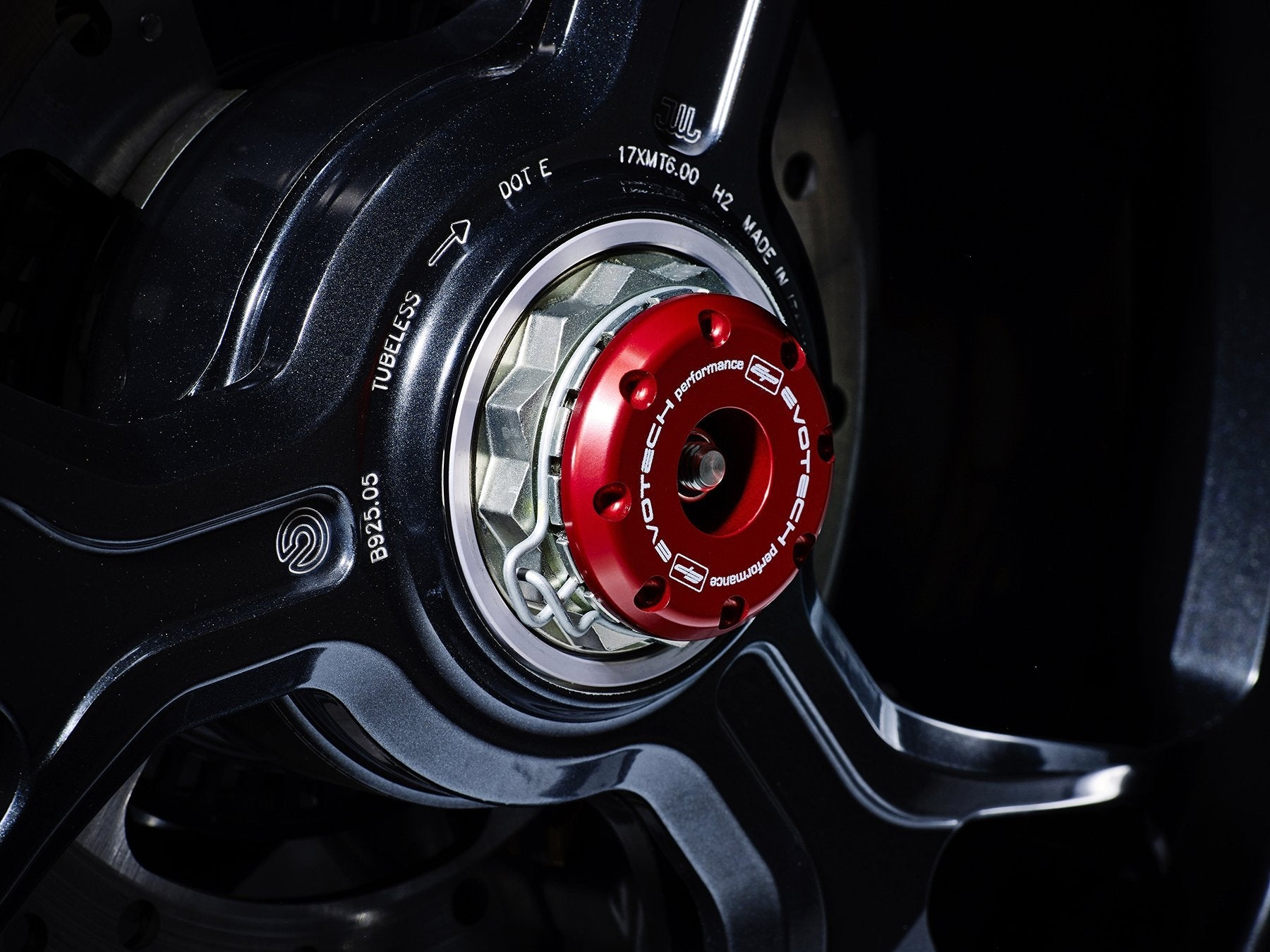 Achterbrug Beschermer Set Evotech Performance - Ducati Monster 1200 25 Anniversario 2020