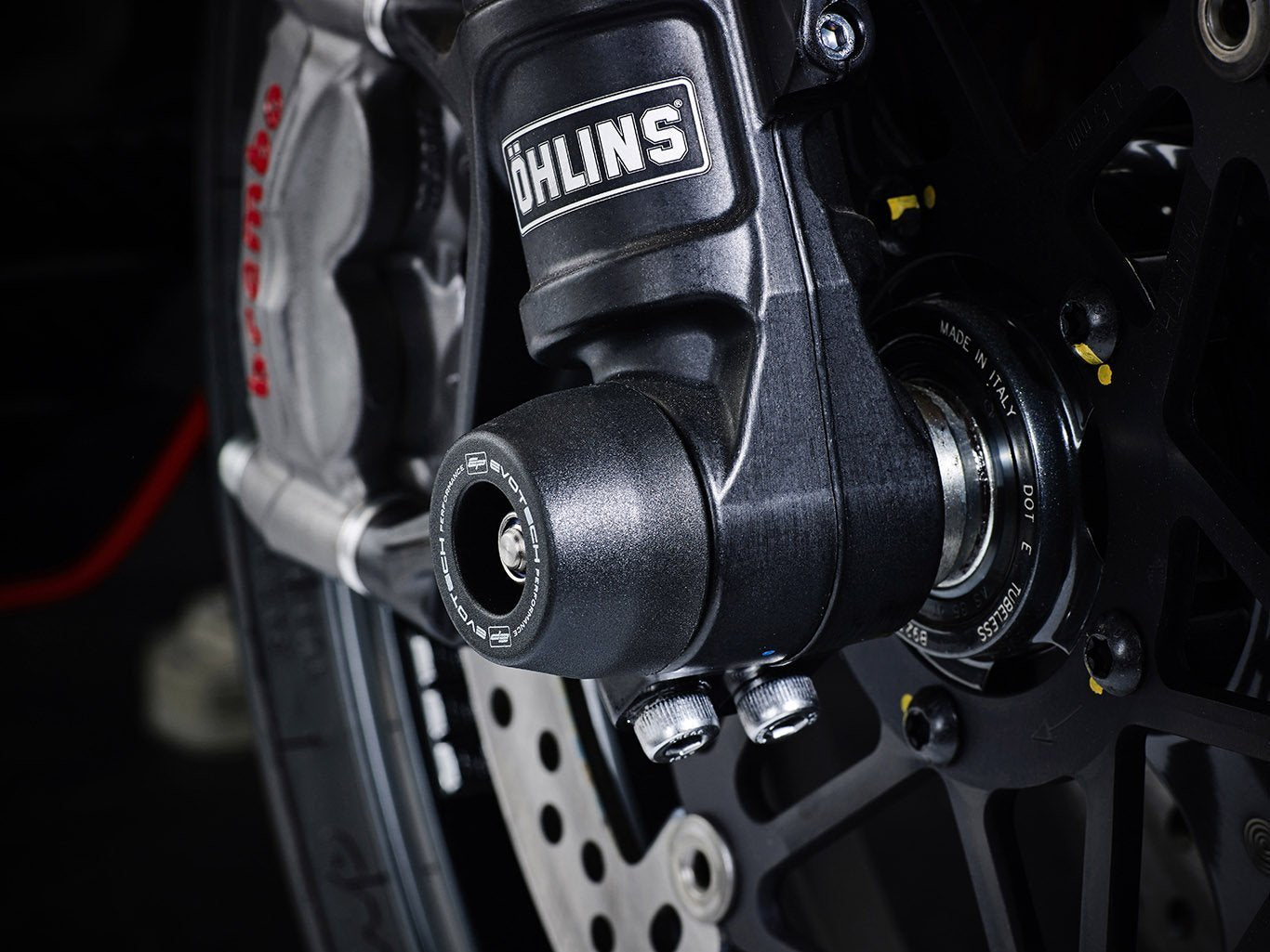 Evotech Voorvork en Achterbrug Beschermer Set - Ducati Monster 1100 S (2009-2015)