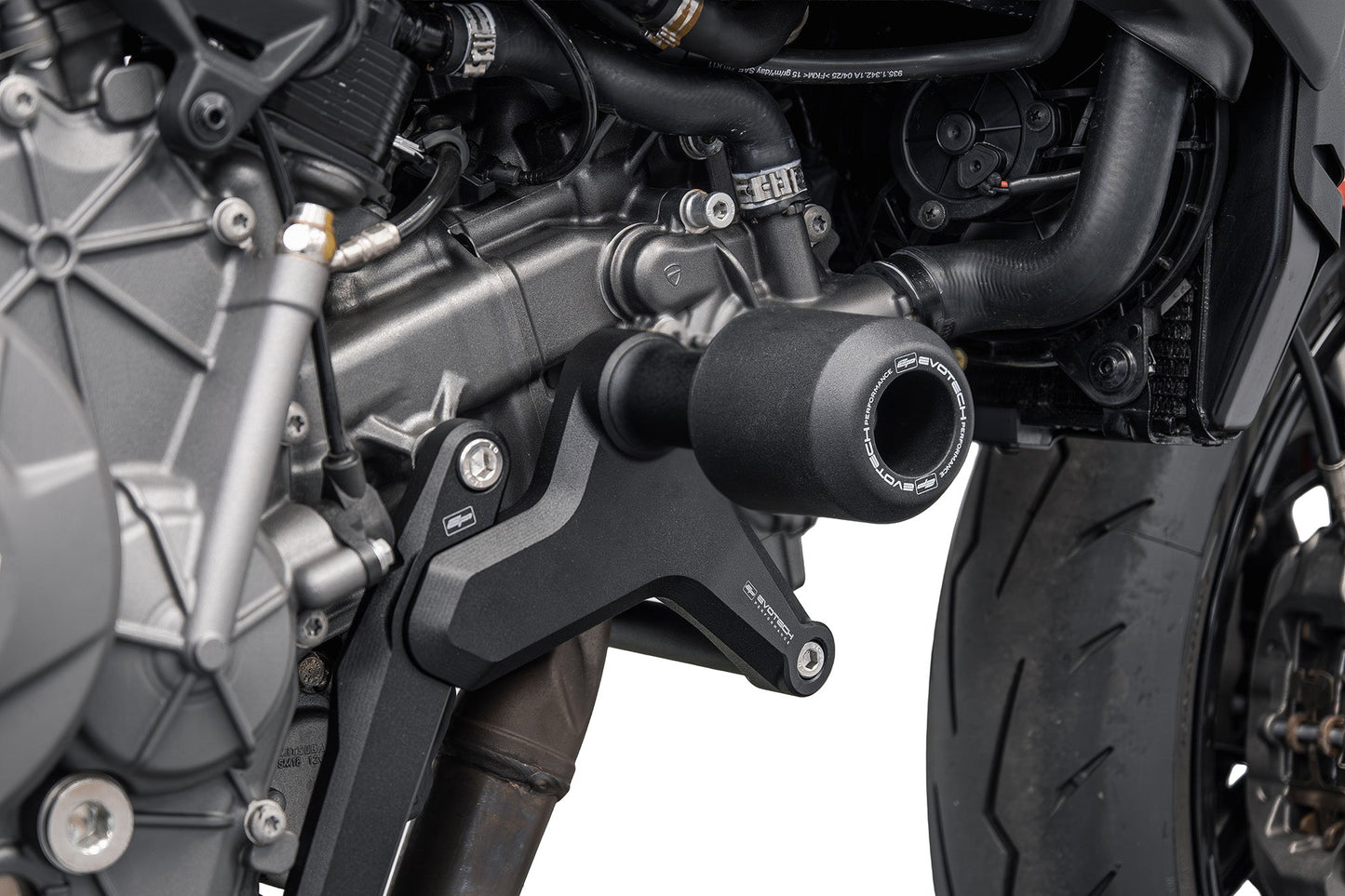 Valblokken set Evotech - Ducati Monster V2+ (Plus) (2026+)