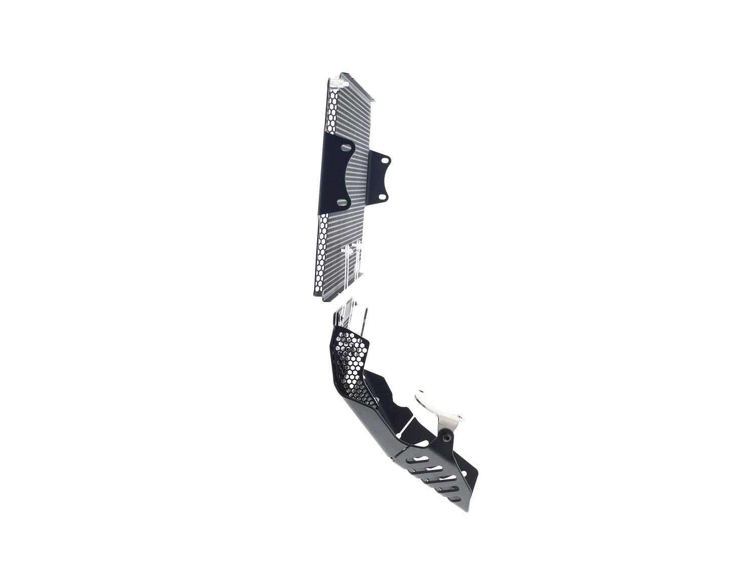 Evotech Ducati Multistrada 1200 Pikes Peak Radiator And Motorblok Beschermer Set 2016 - 2017