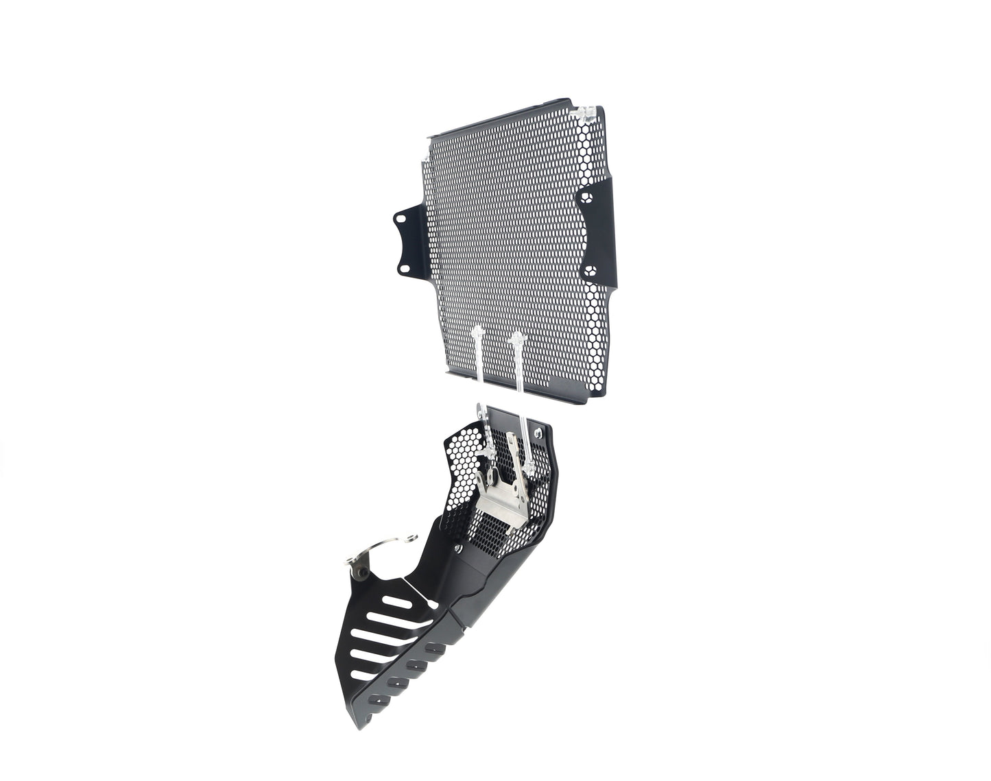 Evotech Ducati Multistrada 1200 S D air Radiator And Motorblok Beschermer Set 2015 - 2017
