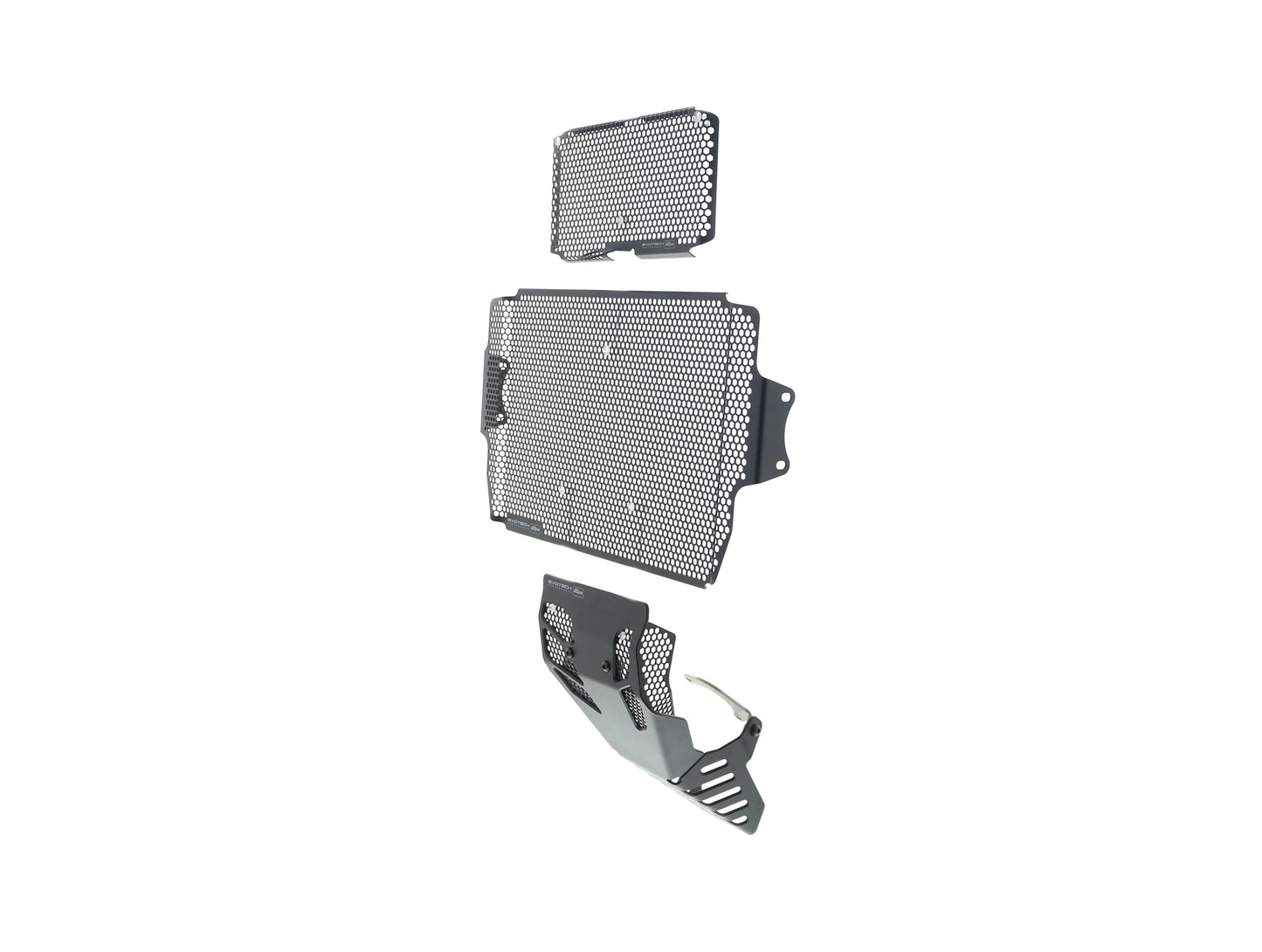 Evotech Ducati Multistrada 1260 S Radiatorcover Oliekoelercover en Motorblok Beschermer Set (2018-2020)